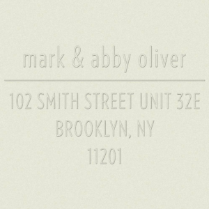 619448789.png Return Address Embosser - Lowercase with Ampersand