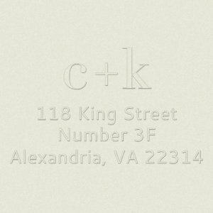 619448797.png Return Address Embosser - Lowercase Initials