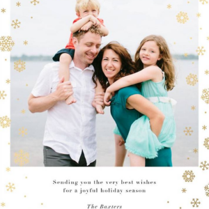 619448809.png Snowfall Foil Photo Card