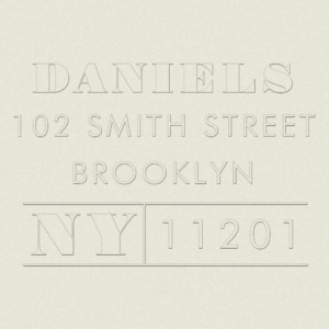 Return Address Embosser - Ticket