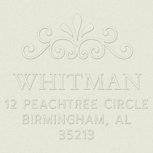 619448823.png Return Address Embosser - Decorative Crown