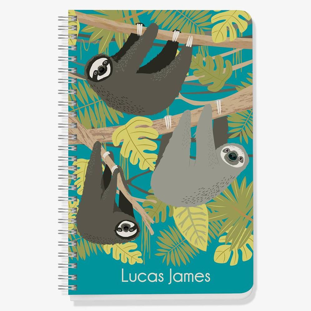 Sloth Custom Journal