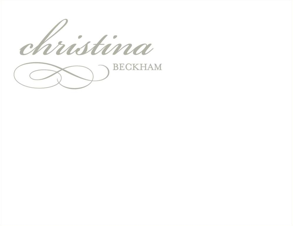 Script A2 Stationery