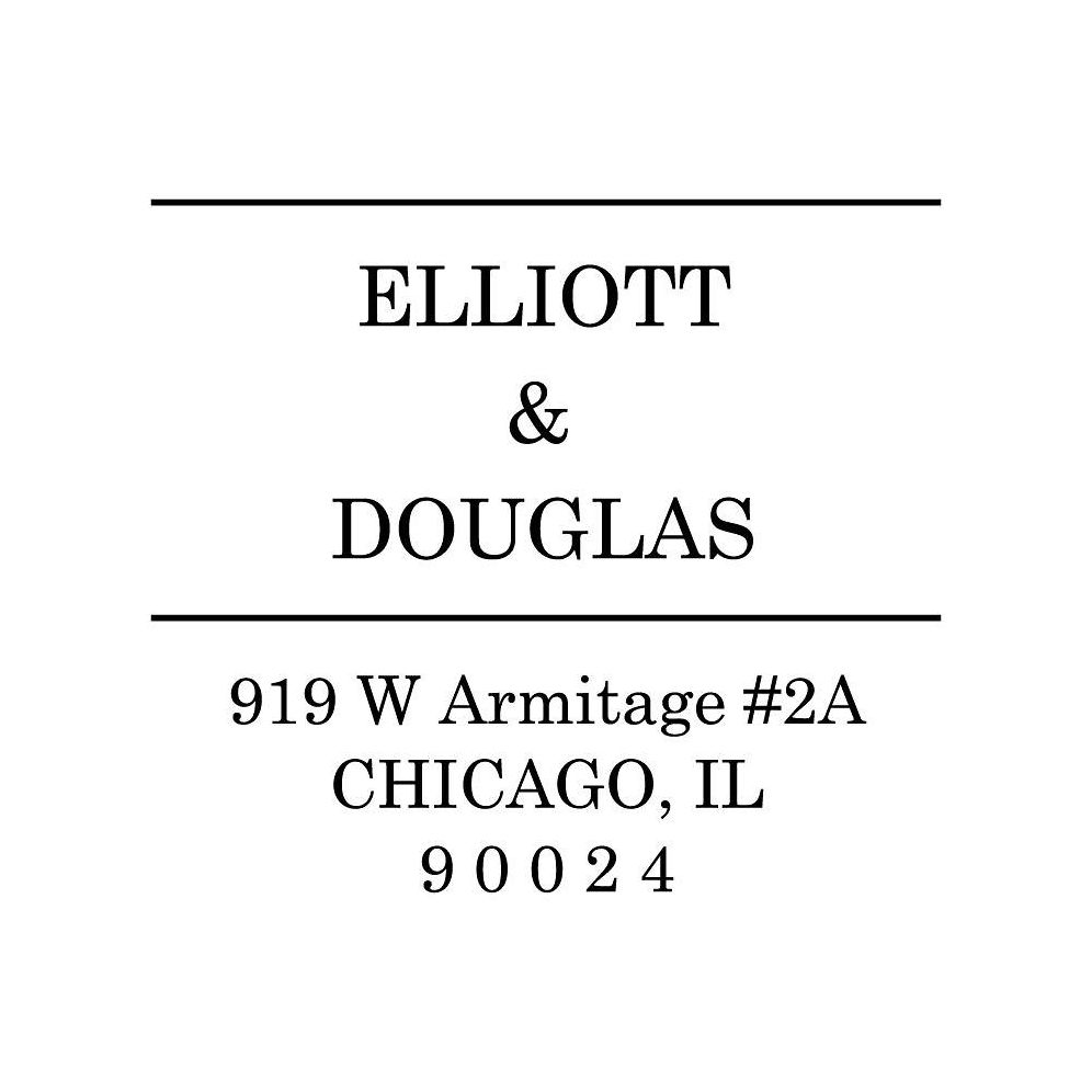 Library Custom Stamp Set