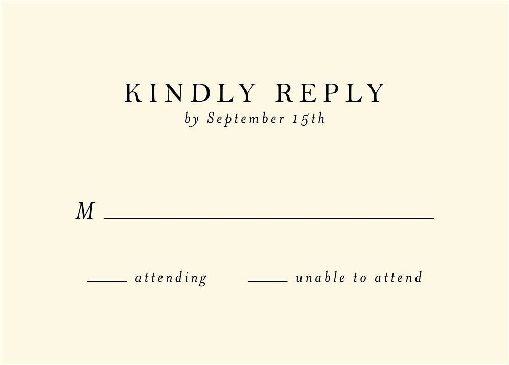 Dogwood Blossom Response Card