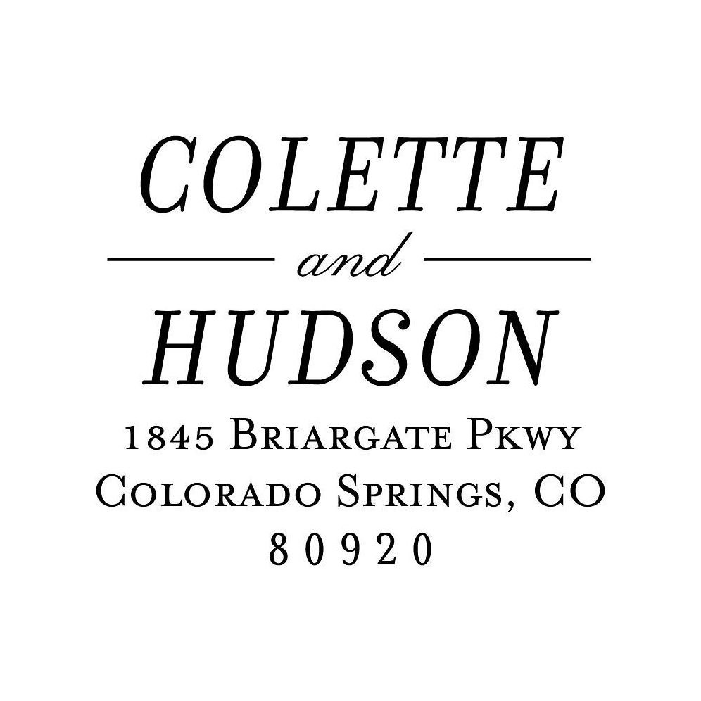 Midnight Meadow Custom Stamp Set