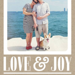Love & Joy Holiday Photo Card