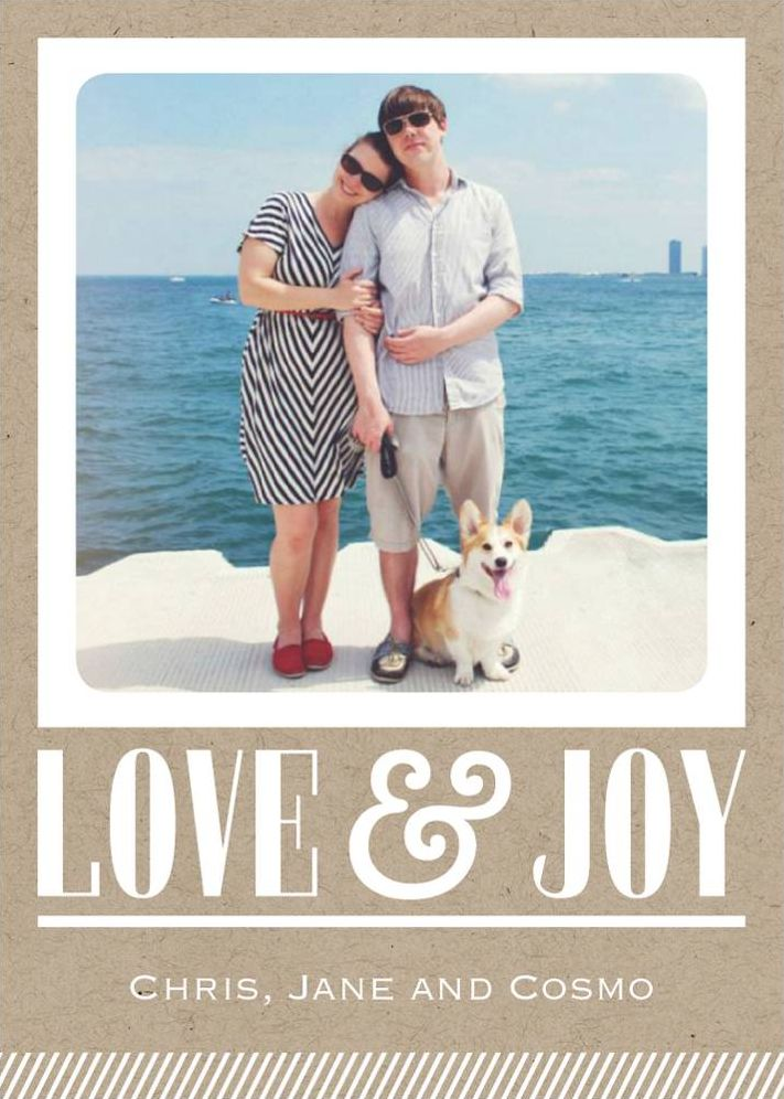 Love & Joy Holiday Photo Card