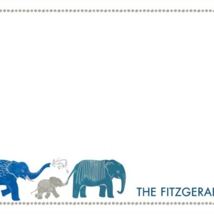 619449103.png Elephants A6 Stationery