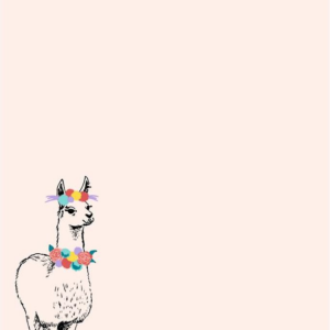 Llamas Personalized Notepad Sets