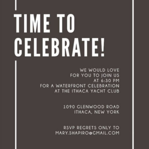 Metropolitan Bar Mitzvah Information Card