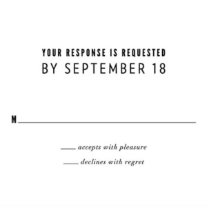 Lanai Floral Response Card