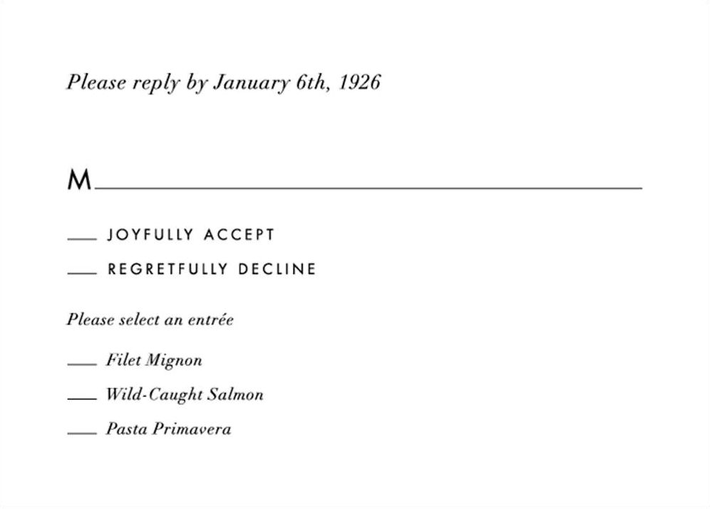 Pastel Petals Response Card