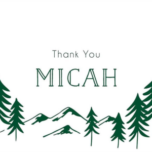 Adventure Bar Mitzvah Stationery