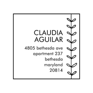 Vines Custom Stamp Set