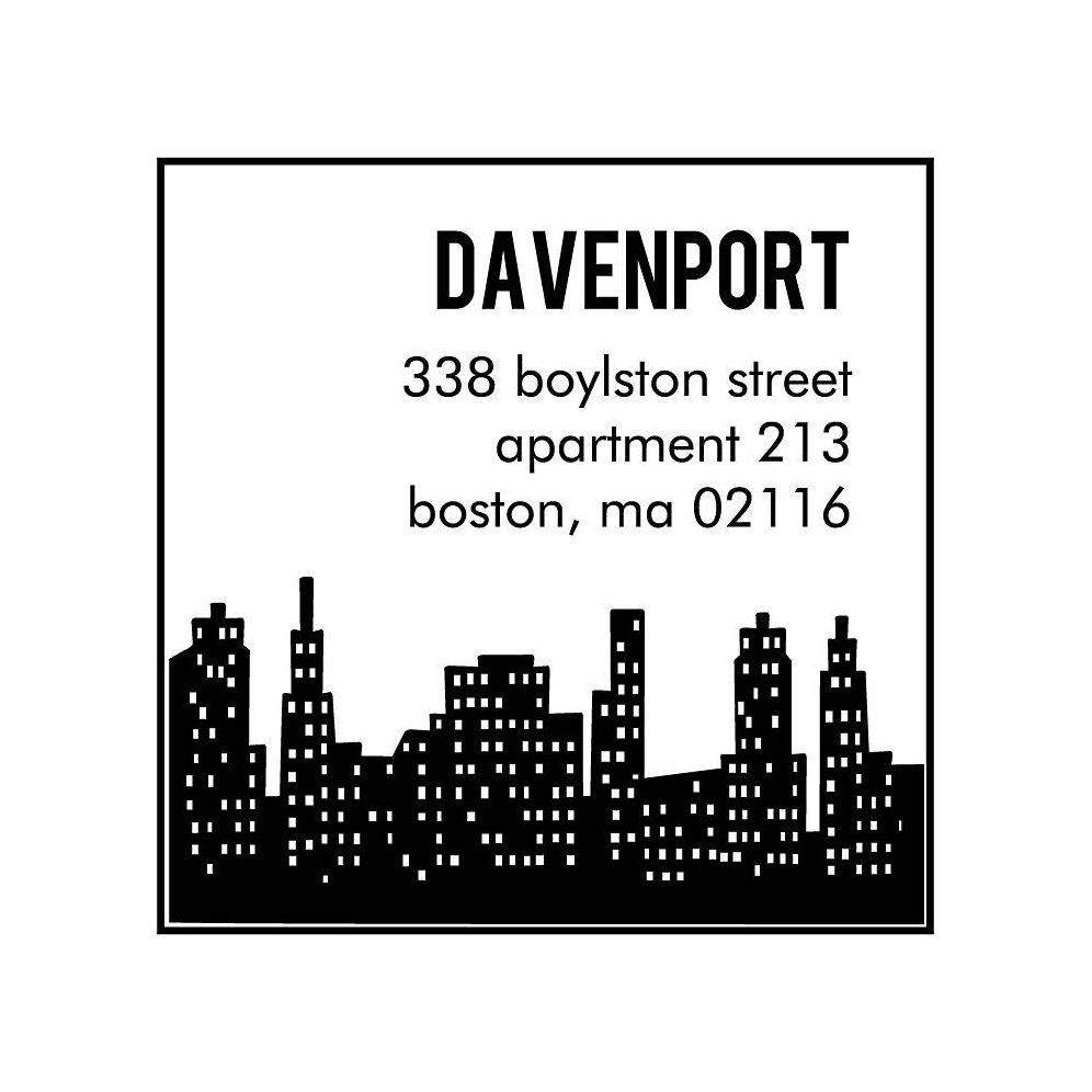 Skyline Custom Stamp Set