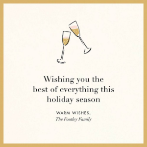 Cute Flutes Holiday Card