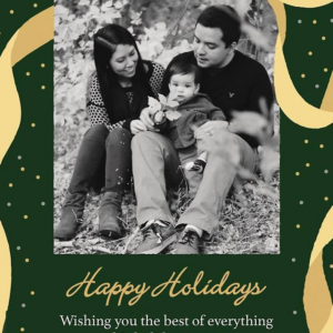 Wrapped with Love Holiday Photo Card