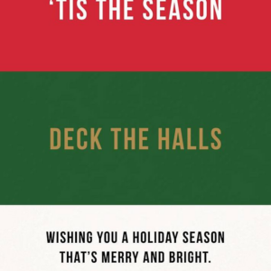 Triple Layer Holiday Card