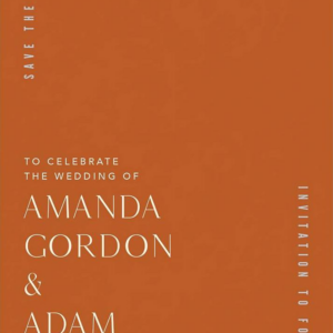 Ceremony Save the Date Card