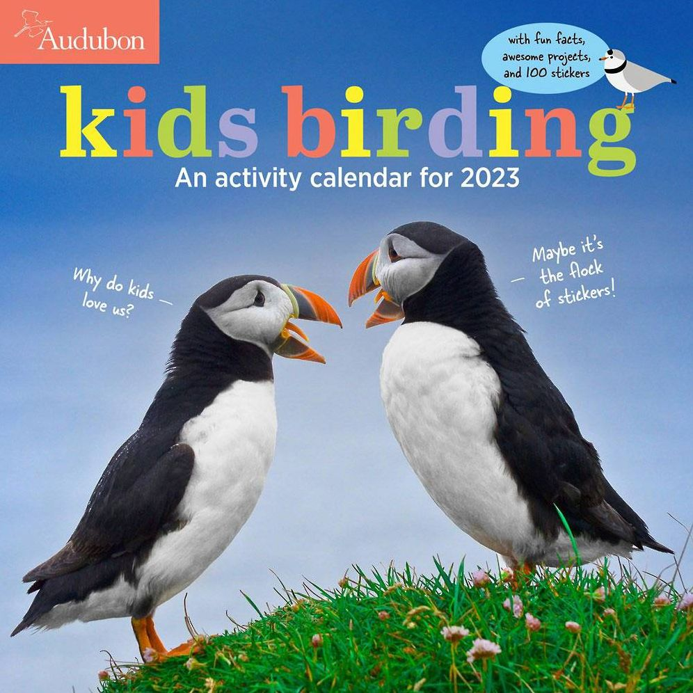 2023 Kids' Birding Activity Wall Calendar