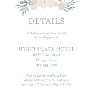 Garden Crest Information Card