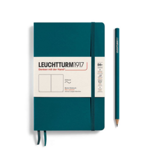 619450530.png Leuchtturm1917 Pacific Green Softcover Paperback Plain Journal