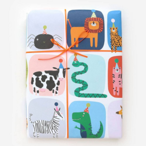 619450566.png Zoo Birthday Animals Flat Wrap