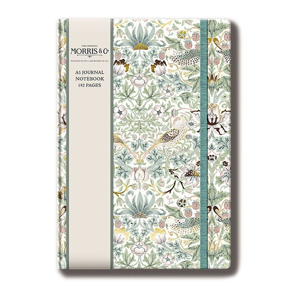 Morris & Co. Strawberry Thief Journal