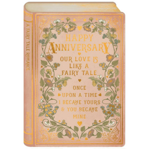 Fairytale Book Anniversary Card