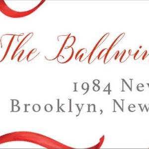 619450623.png Ribbon Holiday Return Address Label