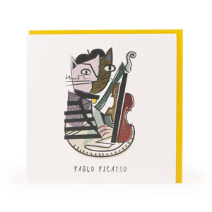 619450654.png Pablo Picatso Greeting Card