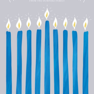619450662.png Hanukkah Candles Holiday Card