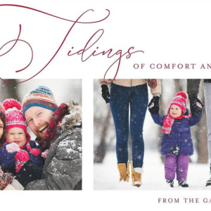 Tidings Holiday Photo Card