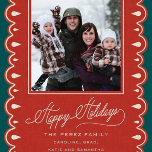 Frosted Frame Photo Card