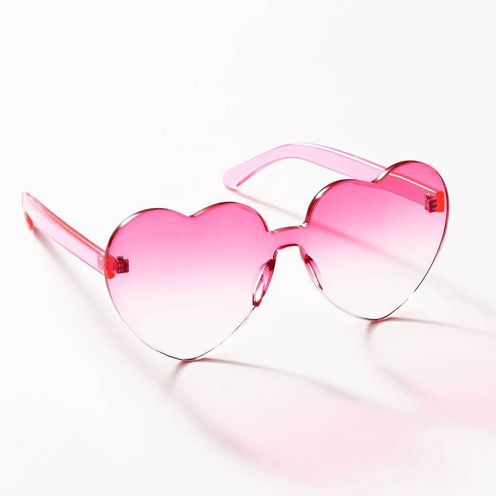 Pink Heart Glasses