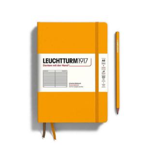 619450861.png Leuchtturm Rising Sun Ruled Page Hardcover Medium Notebook