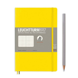 619450883.png Leuchtturm Lemon Dotted Page Softcover Paperback Notebook