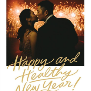 Off Script New Year Photo Card