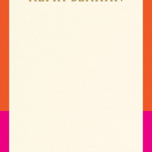 Pink Orange Colorblock Stationery