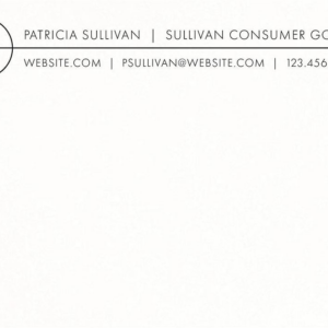 Cut Circle Stationery