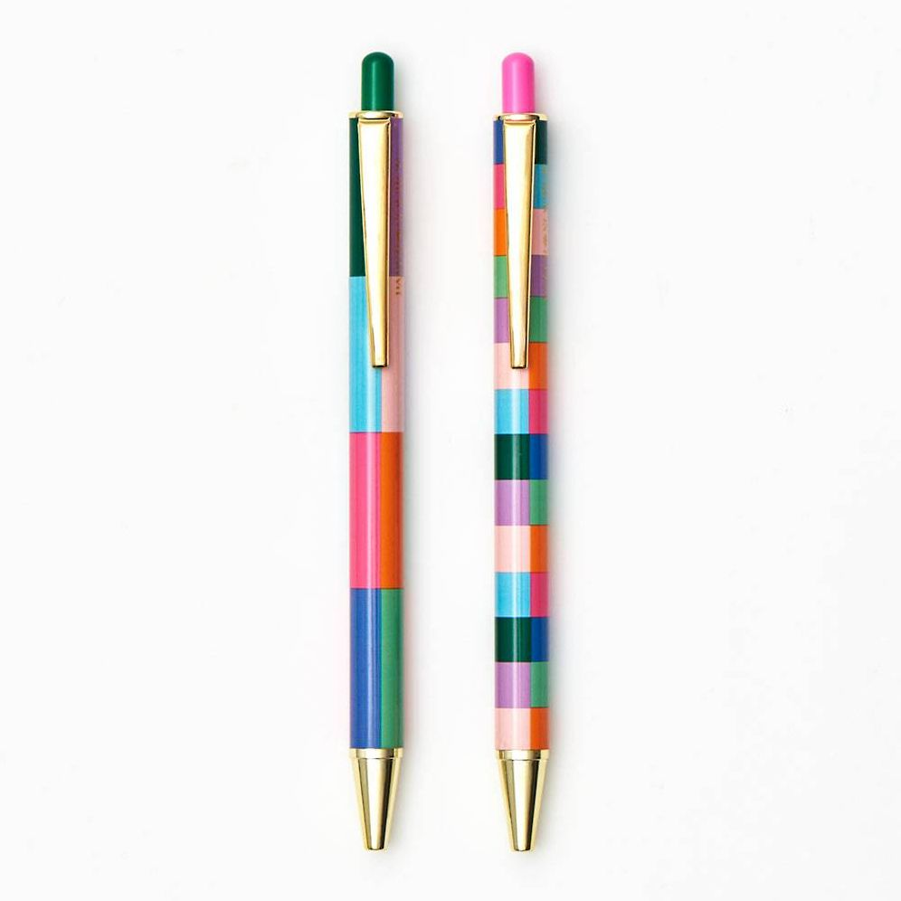 PS Collection Colorful Geometric Ballpoint Pens
