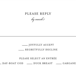 Flowering Mimosa Response Card
