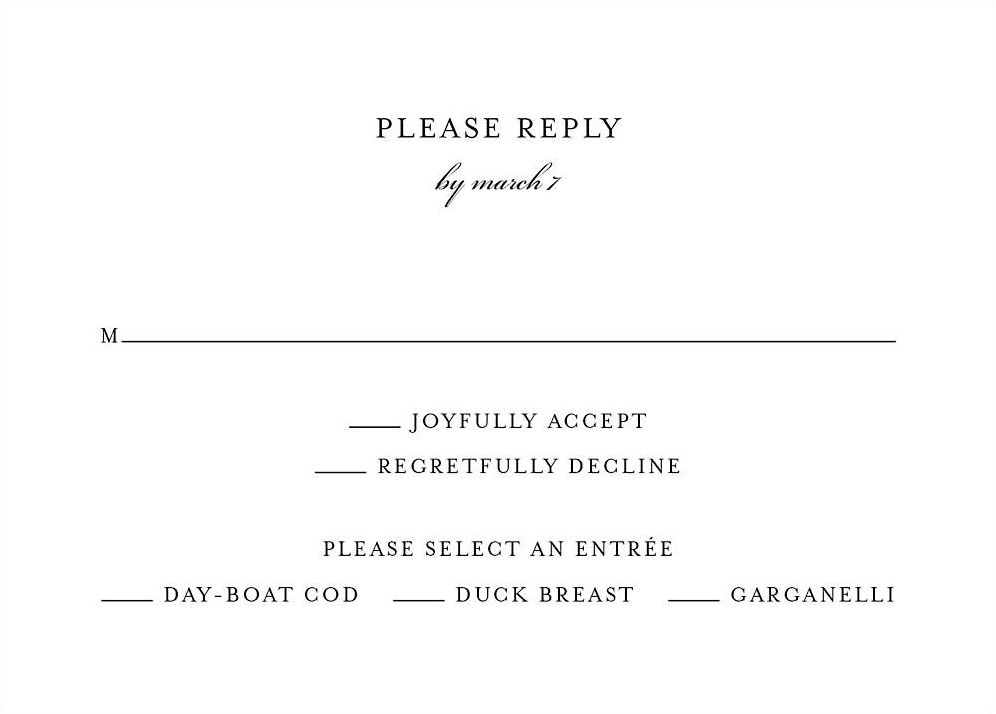 Flowering Mimosa Response Card