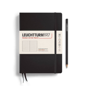 619451274.png Leuchtturm1917 Black Hardcover Dotted Journal