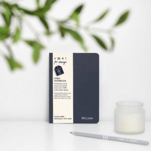 Reclaim Blue Wool Recycled Notebook