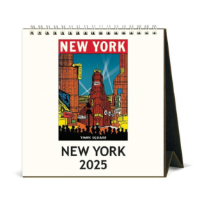 2025 New York Desk Calendar