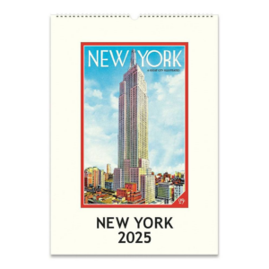 2025 New York Wall Calendar