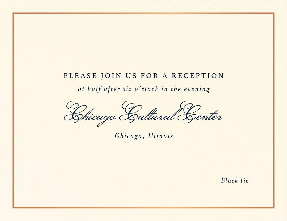 Simply Traditional Information Card