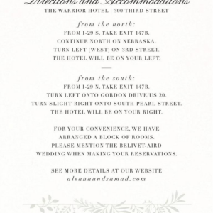 Good Vines Information Card